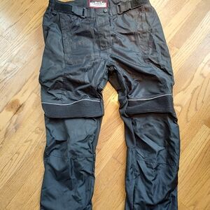 Men's Black Motorcycle Riding Pants